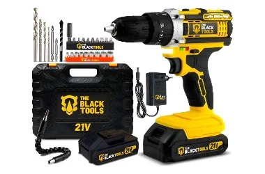 Parafusadeira Furadeira De Impacto The Black Tools